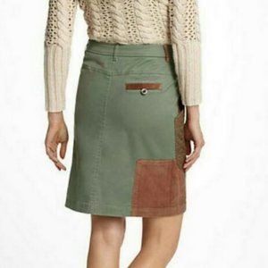Meadow Rue Anthropologie Patchwork Cargo Skirt, 8